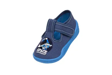 Kapcie chłopięce, granatowe, Filip, Vi-GGa-Mi