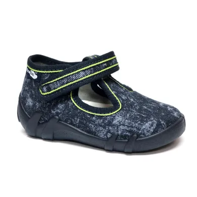 Kapcie chłopięce, granatowe, RenBut
