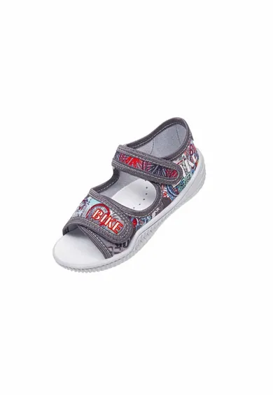 Kapcie chłopięce, granatowe, Romek, Vi-GGa-Mi