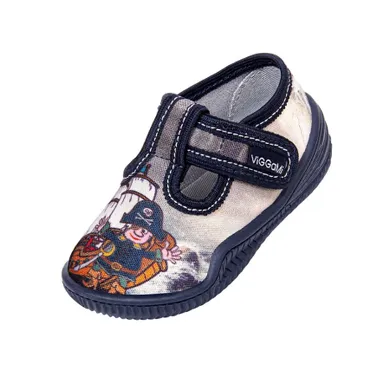 Kapcie chłopięce, granatowe, Vi-GGa-Mi