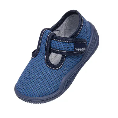 Kapcie chłopięce, niebieskie, Vi-GGa-Mi