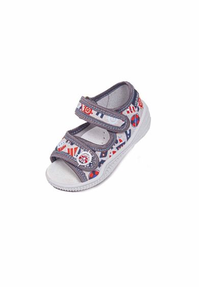 Kapcie chłopięce, szare, Marcin, Vi-GGa-Mi