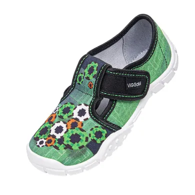 Kapcie chłopięce, zielone, Vi-GGa-Mi