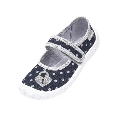 Kapcie dziewczęce, denim, Diana, Vi-Gga-Mi