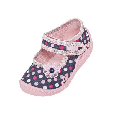 Kapcie dziewczęce, denim, Vi-GGa-Mi
