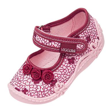 Kapcie dziewczęce, różowe, Vanessa, Vi-GGa-Mi