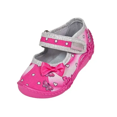 Kapcie dziewczęce, różowe, Vi-GGa-Mi