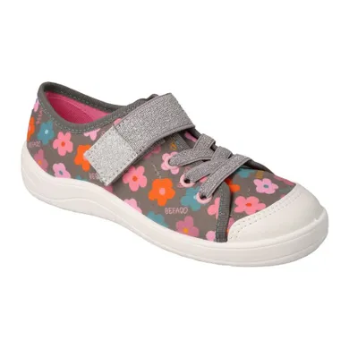 Kapcie dziewczęce, szare, Befado