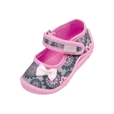 Kapcie dziewczęce, szare, Vi-GGa-Mi