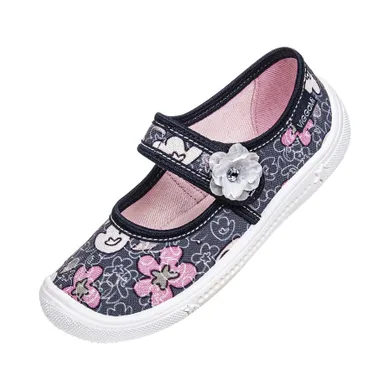 Kapcie dziewczęce, szare, Vi-GGa-Mi