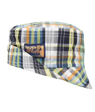 Kapelusz chłopięcy, mix, kratka, Döll