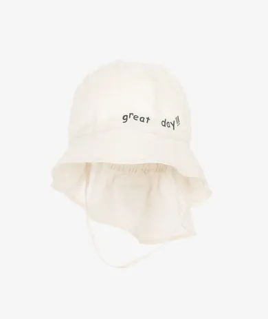 Kapelusz chłopięcy safari, beżowy, Great day, Iltom