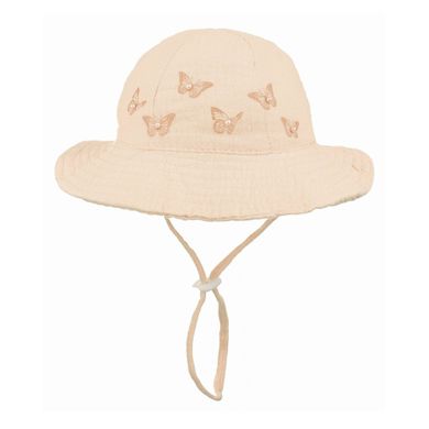 Kapelusz dziewczęcy, beżowy, Ambra