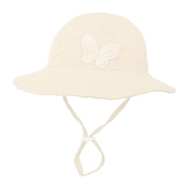 Kapelusz dziewczęcy, ecru, Ambra