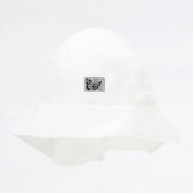 Kapelusz dziewczęcy safari, biały, Yoclub