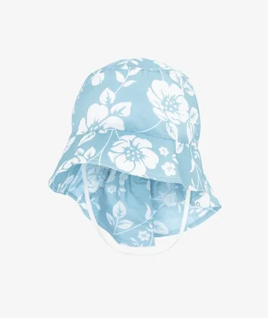 Kapelusz dziewczęcy safari, niebieski, Iltom