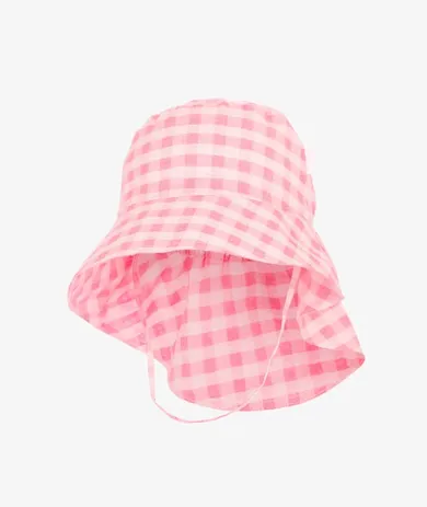 Kapelusz dziewczęcy safari, różowy, Iltom