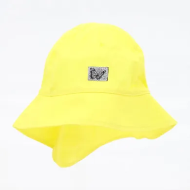 Kapelusz dziewczęcy safari, żółty, Yoclub