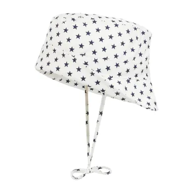 Kapelusz dziewczęcy, wiązany, biały, Döll