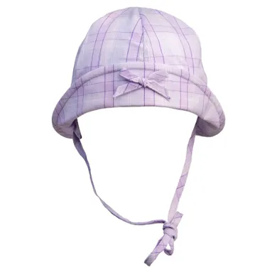 Kapelusz dziewczęcy, wiązany, fioletowy, Döll