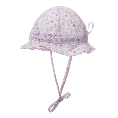 Kapelusz dziewczęcy, wiązany, fioletowy, Döll