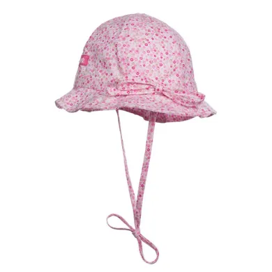 Kapelusz dziewczęcy, wiązany, różowy, Döll