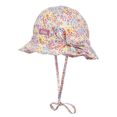 Kapelusz dziewczęcy, wiązany, różowy, Döll