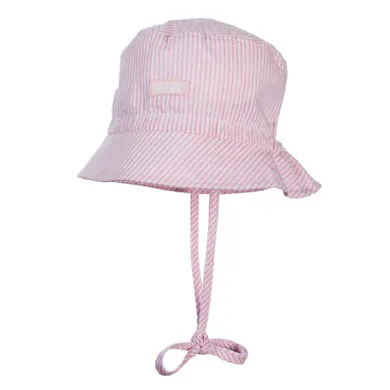 Kapelusz dziewczęcy, wiązany, różowy, Döll