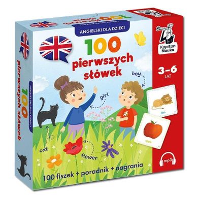 Kapitan Nauka. Angielski dla dzieci. 100 pierwszych słówek