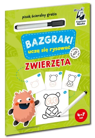 Kapitan Nauka. Bazgraki uczą się rysować