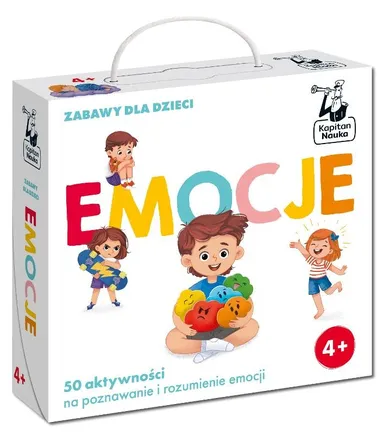 Kapitan Nauka. Emocje. Zabawy dla dzieci