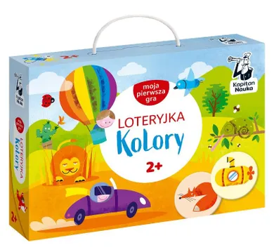 Kapitan Nauka. Loteryjka. Kolory, gra edukacyjna