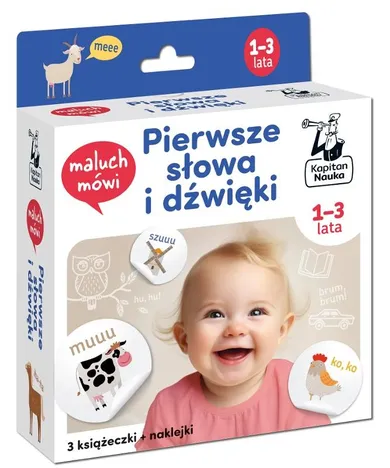 Kapitan Nauka. Maluch mówi. Pierwsze słowa i dźwięki