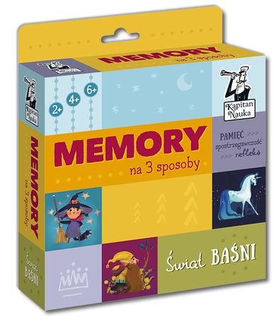 Kapitan Nauka. Memory na 3 sposoby: Świat baśni
