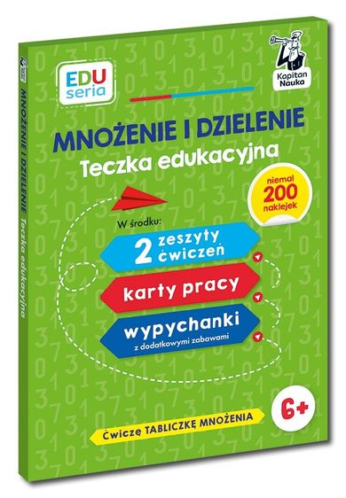 Kapitan Nauka. Mnożenie i dzielenie. Teczka edukacyjna. EDUseria