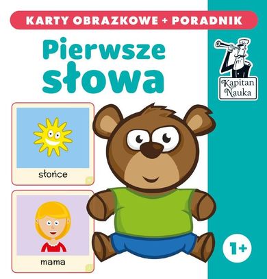 Kapitan Nauka. Pierwsze słowa. Karty obrazkowe i poradnik