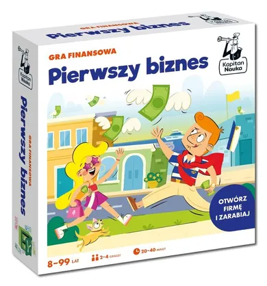 Kapitan Nauka. Pierwszy Biznes. Gra finansowa