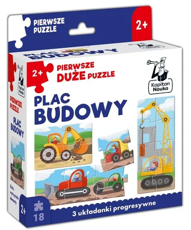 Kapitan Nauka. Plac budowy. Pierwsze duże puzzle