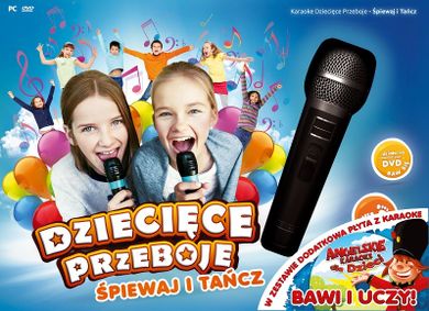 Karaoke. Dziecięce przeboje. Śpiewaj i tańcz. PC