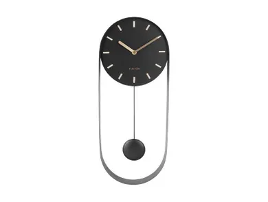 Karlsson, zegar ścienny z wahadłem, Pendulum, 50-20-4,8 cm