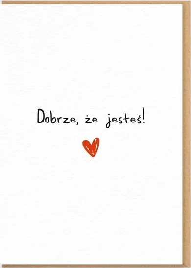 Karnet, Dobrze, że jesteś!