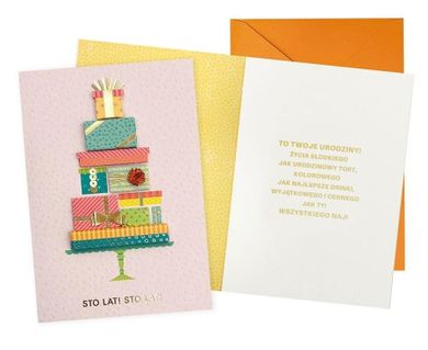 Karnet urodziny