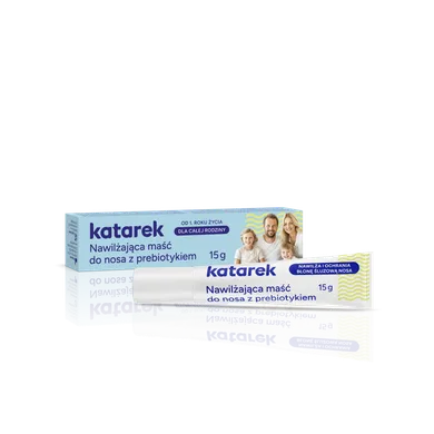 Katarek, nawilżająca maść do nosa z prebiotykiem, 15 g