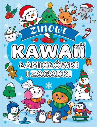 Kawaii. Zimowe. Łamigłówki i zagadki