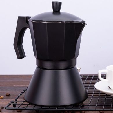 Kawiarka o pojemności 12 filiżanek, indukcja, czarna, 600 ml