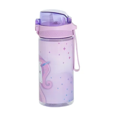 Kayokki, bidon, Jednorożec, fioletowy, 500 ml