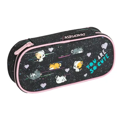 Kayokki, piórnik, owalny, Cute zwierzątka