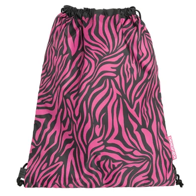Kayokki, worek sportowy, Zebra, różowa