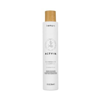 Kemon, Actyva Benessere Shampoo, szampon do wrażliwej skóry głowy, 250 ml