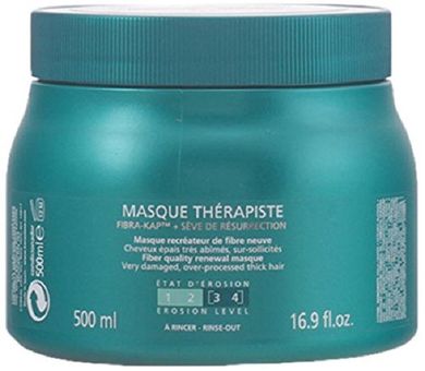 Kerastase, Resistance Fiber Quality Renewal Masque 3-4, maska przywracająca jakość włókna włosa, 500 ml